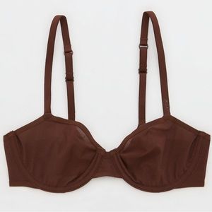 Aerie Smoothez Mesh Unlined Bra 38DD